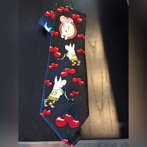 Cherry’s Blossom Don Cherry’s Dog Blue Necktie - Picture 4 of 7